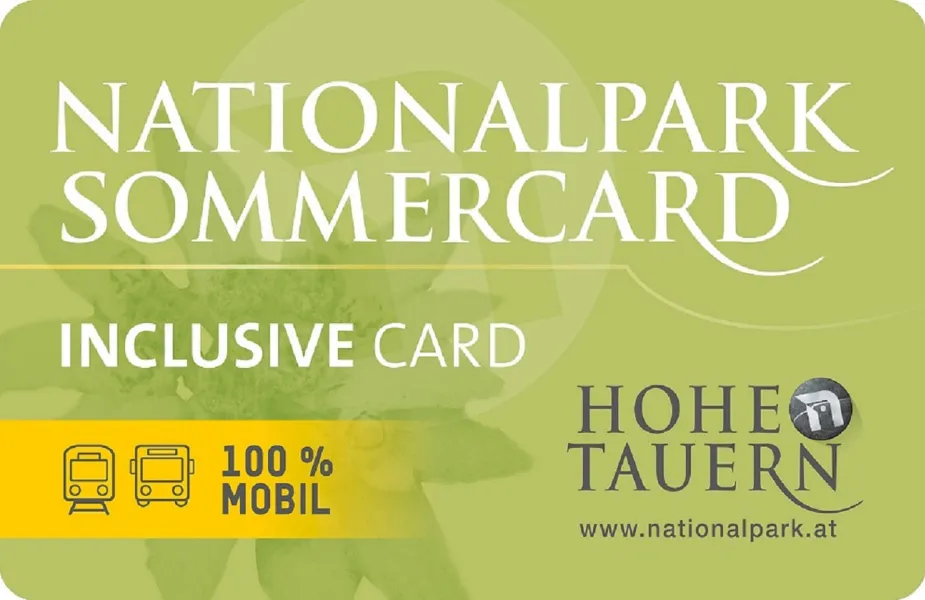 Sommer Card Mittersill Hohe Tauern
